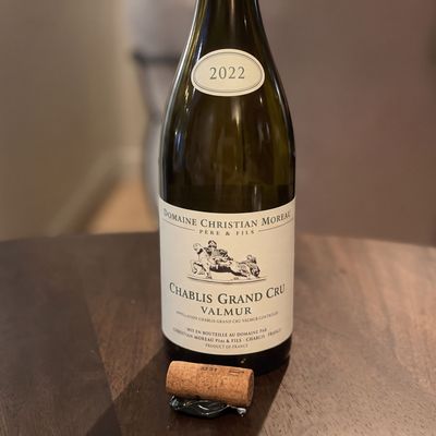 Chablis Grand Cru Valmur 2022, Domaine Christian Moreau
