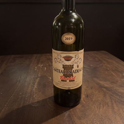 Chateau Pradeaux Bandol 2019