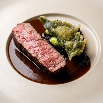 Tournedos | Rode biet | Shiso | Jus de veau